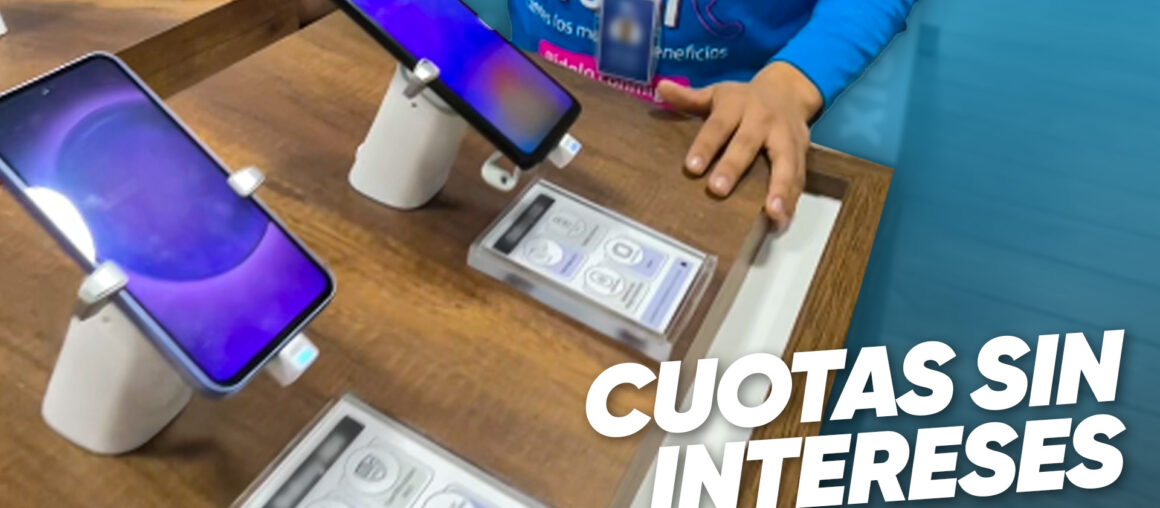 Llévate tu nuevo celu en cuotas sin intereses