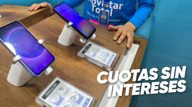 Llévate tu nuevo celu en cuotas sin intereses